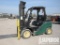 TOYOTA 8FG35U 7300# Forklift, S/N-10201, w/4-Cyl L