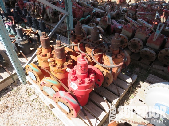 (6) 3-1/8" 5000# Manual Gate Valves (UNUSED)