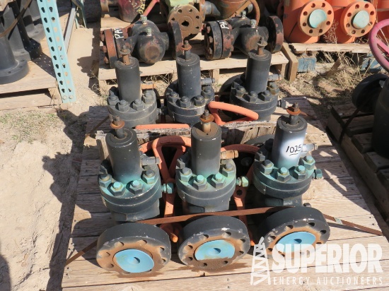 (6) 2018 JF 2-1/16" 5000# Manual Gate Valves w/FF
