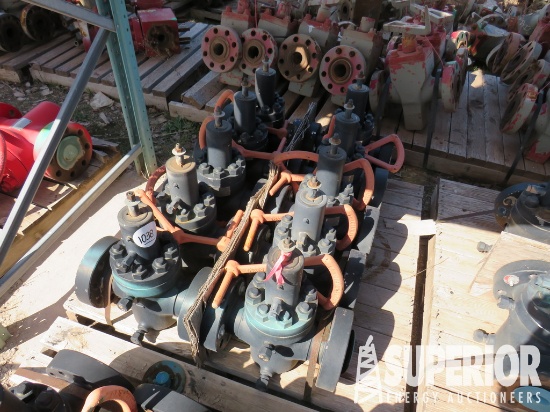 (10) 2018 JF 2-1/16" 5000# Manual Gate Valves w/FF