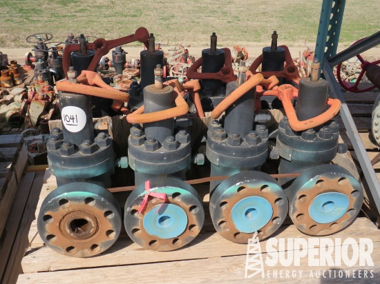 (8) 2018 JF 2-1/16" 5000# Manual Gate Valves w/FF