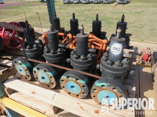 (8) 2018 JF 2-1/16" 5000# Manual Gate Valves w/FF