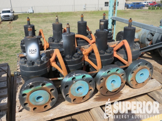 (8) 2018 JF 2-1/16" 5000# Manual Gate Valves w/FF
