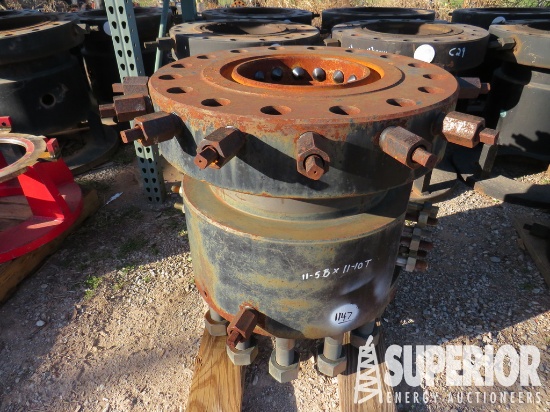 Tubing Head, 11" 5000# Studded Bottom x 11" 10,000