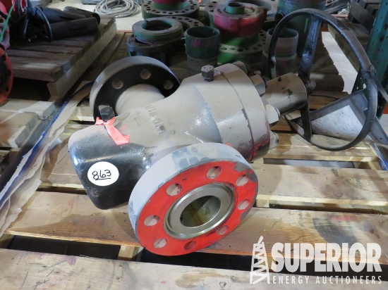 4-1/16" 5000# Manual Gate Valve w/FF Trim (UNUSED)