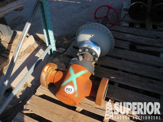 FC Type 2-9/16" 10,000# Pneu Op Gate Valve & Overr