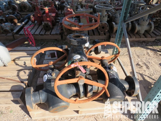 2018 JF 2-9/16" 10,000# Manual Gate Valve w/EE Tri