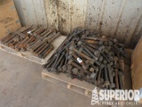 (5) Pallets of Flange Studs & Nuts, 1-1/2