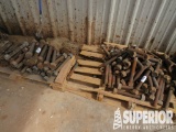 (5) Pallets of Flange Studs & Nuts, 1/2