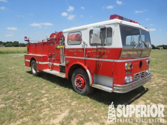 (x) (2-57) 1970 WARD LA FRANCE S/A Fire Truck, VIN