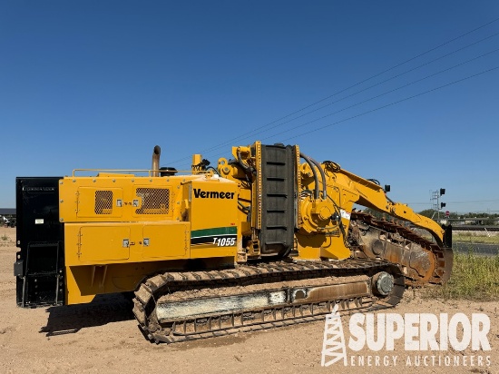 2014 VERMEER T1055 III Trencher, S/N-1VR2210T1E1000545
