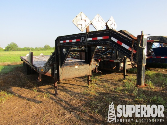 (x) (3-264) 2012 PJ 8'W x 24'OAL Gooseneck T/A Tra