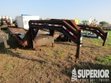 (x) (3-273) 2011 PJ 8' x 24'OAL Gooseneck S/A Trai