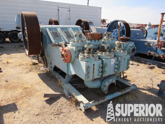 NATIONAL 8-P-80 800HP Triplex Mud Pump w/ Forged S