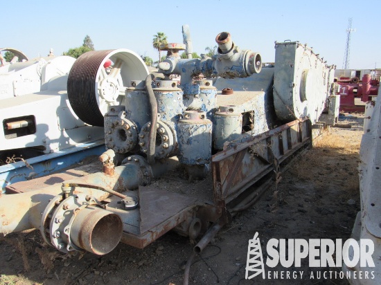 EMSCO D-550 Duplex Pump w/ Cast Fluid End & Quick