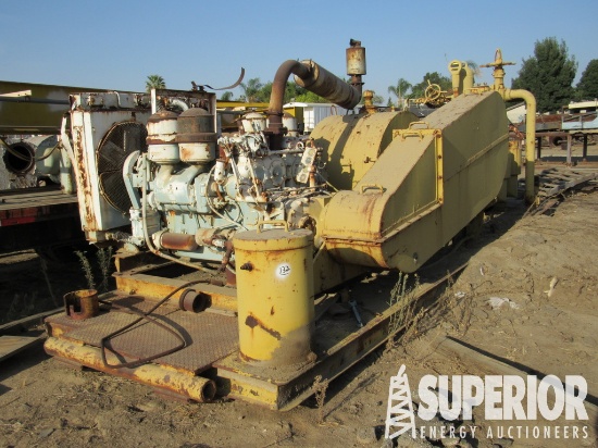 GARDNER DENVER FXQ Duplex Pump w/ MATTCO Forged St