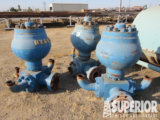 (3) HYDRIL K-20-5000 Pulsation Dampeners w/ Mud Cr