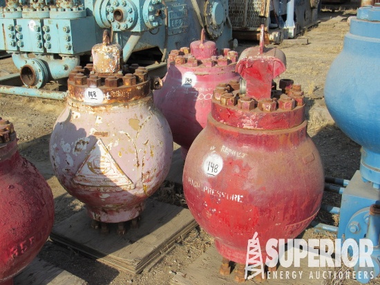 (3) Pulsation Dampeners, HYDRIL K-20 & (2) CONTINE