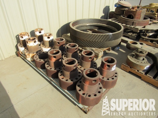EMSCO D-500 Pump Parts, (2) UNUSED Pinion Shafts,