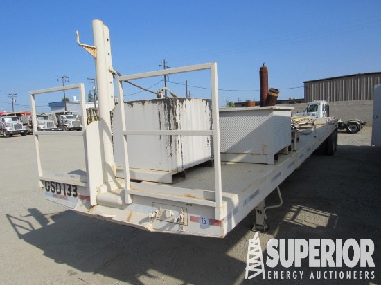 (x) 2000 SPCNS 8'W x 48'L T/A Catwalk Trailer, VIN