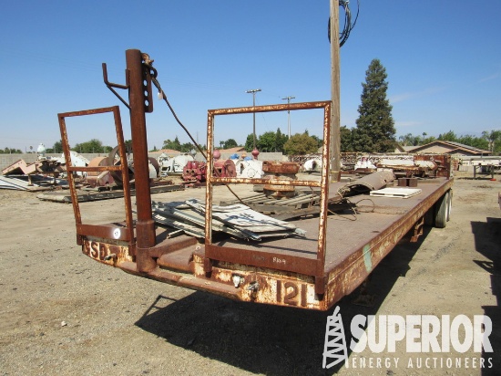 (x) 1995 SPCNS 8'W x 38'L T/A Catwalk Trailer, VIN