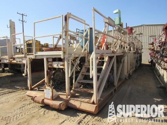 4'H x 8'6"W x 27'L 165-Bbl Mud System w/ SS Tank,