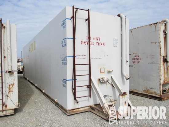 9'5"H x 8'W x 40'L 500-Bbl S/A Portable Open Top W