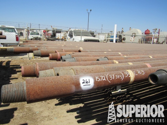 1572Ft (37 Jts) 3-1/2", E, 13.30#, Rng 3 Drill Pipe w/