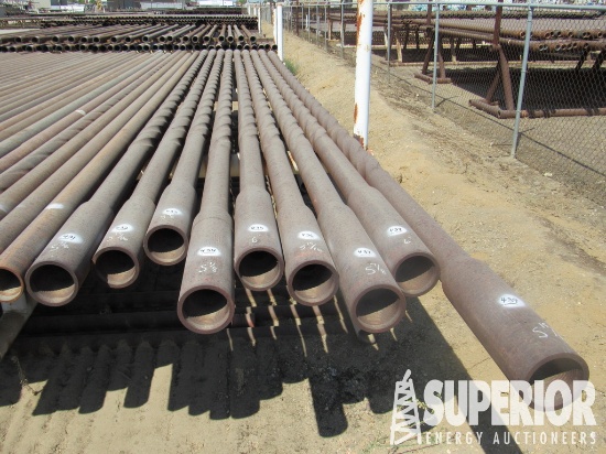 Jt 4-1/2" Rng 2 Spiral-Wate Drill Pipe w/ 4-1/2"XH