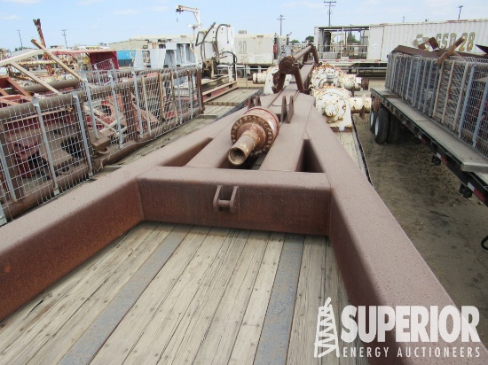 Pipe Handling Boom, 8'W x 16'L Skid & Shock Sub
