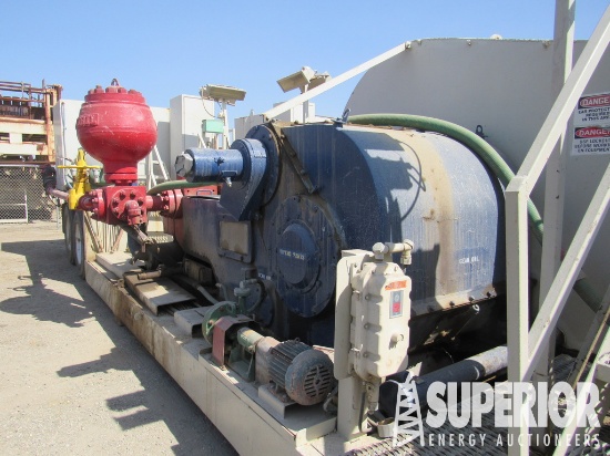NATIONAL 8-P-80 Triplex Mud Pump w/ SOUTHWEST Forg