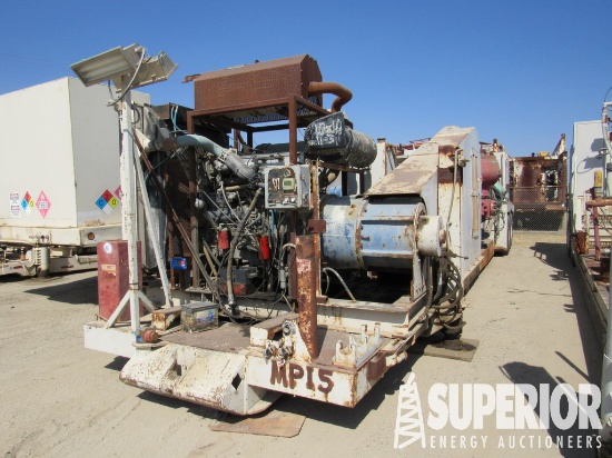 NATIONAL 8-P-80 Triplex Mud Pump w/ Forged Steel F