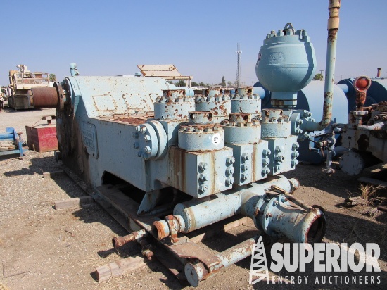 NATIONAL 10-P-130 1300HP Triplex Mud Pump w/ Forge