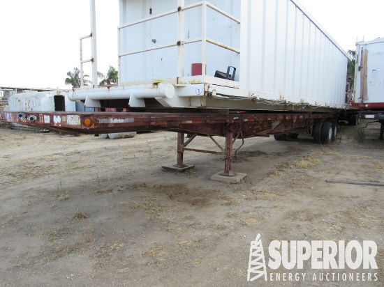 (x) 1985 FRUEHAUF 8'W x 45'L Tandem Adjustable Spr