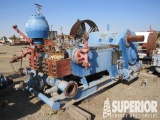 NATIONAL 9-P-100 1000HP Triplex Mud Pump w/ Forged