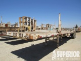 (x) 1989 FRUEHAUF 8'W x 45'L T/A Float/Pipe Traile