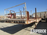 (x) 1956 UTILITY 8'W x 40'L T/A Float/Pipe Trailer