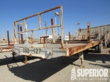 1949 UTILITY 8'W x 35'L T/A Float/Pipe Trailer, VI