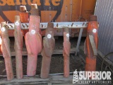 (5) Spiral Welded Blade Stabilizers, Approx 6-1/4