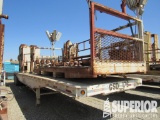 (x) 1980 UTILITY 8'W x 40'L T/A Float, VIN-F793160