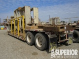 (x) 1970 LOADCRAFT 43'OAL T/A Dbl Drop Deck Traile