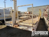 (x) 1979 HOBBS 8'W x 48'L T/A Catwalk Trailer, VIN