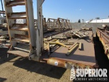 1979 UTILITY 8'W x 42'L T/A Catwalk Trailer, VIN-7