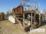4'H x 8'W x 30'L 170-Bbl Mud Tank w/ SS Tank, Top