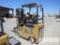 CAT E5000-AC 4450# Elec Warehouse Forklift, S/N-A4