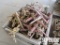 Crate of Chain Boomers & Ratcheting Chain Binders