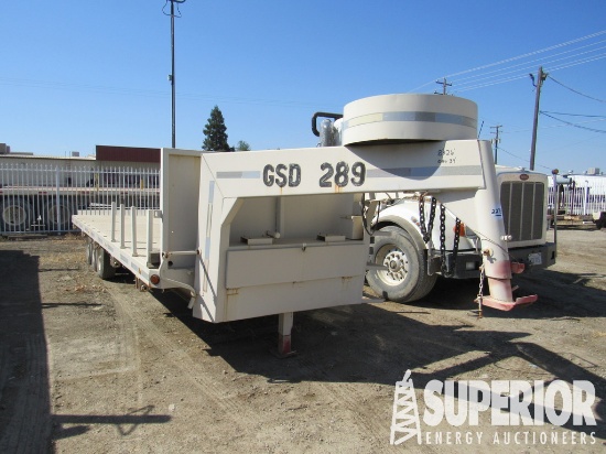 (x) 1992 REDI-HAUL R1636GFC 34'OAL 3-Axle Goosenec