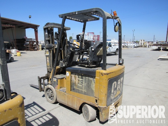 CAT E5000-AC 4450# Elec Warehouse Forklift, S/N-A4