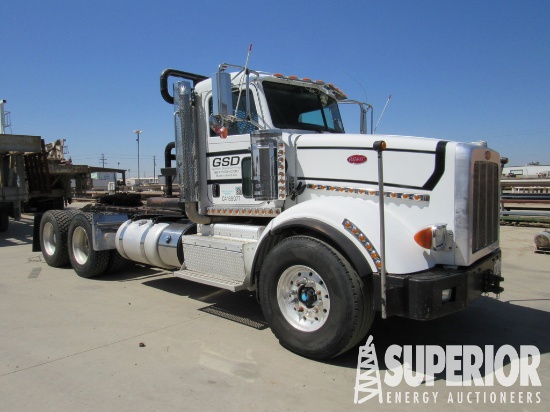 (x) 2014 PETERBILT 367 T/A Winch Truck, VIN-1NPTD4