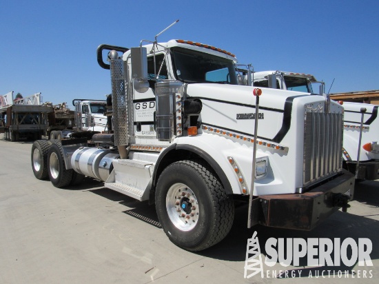 (x) 2012 KENWORTH T-800 T/A Winch Truck, VIN-1XKDD